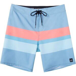 ✨Men's Blue Board Short Beach Short Comfort 4-Way Stretch Swim Short